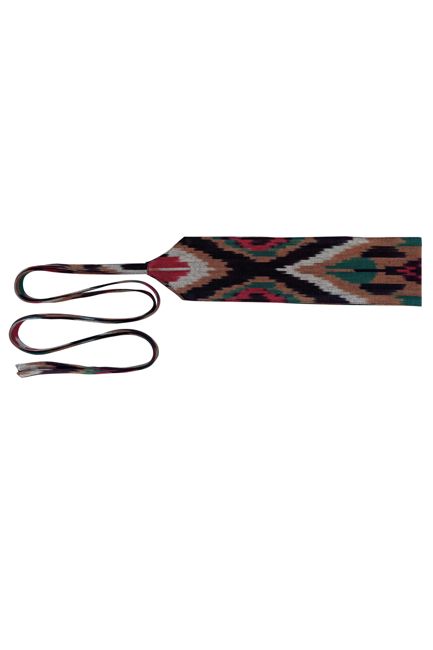 NEW! IKAT Wrap Belt No.8