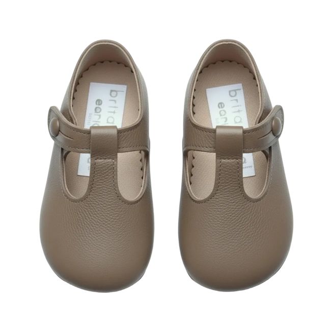 Britannical x Early Days - Alex Pre-Walker Baby Shoes - Taupe