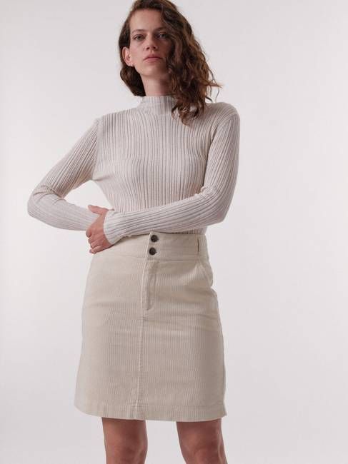 Corduroy skirt