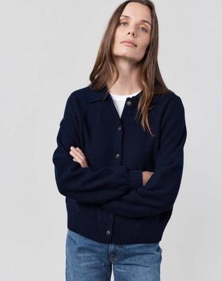The Gentle Cardigan - Marineblau