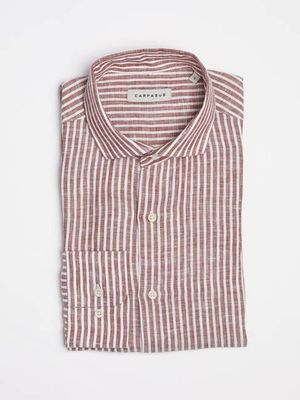 Leinenhemd Bellerive Rust