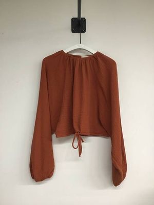 Chaya Cotton Top in Paprika S Preloved