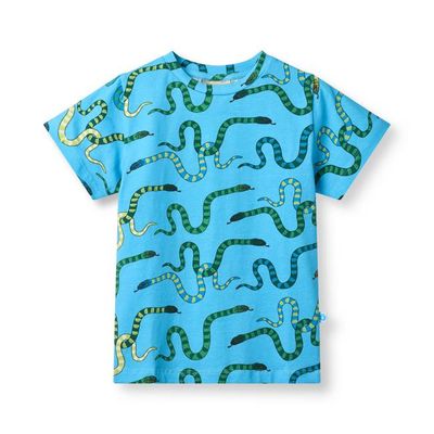 Gala-T-Shirt mit Schlangen