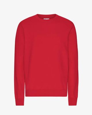 Classic Organic Crew - Scarlet Red