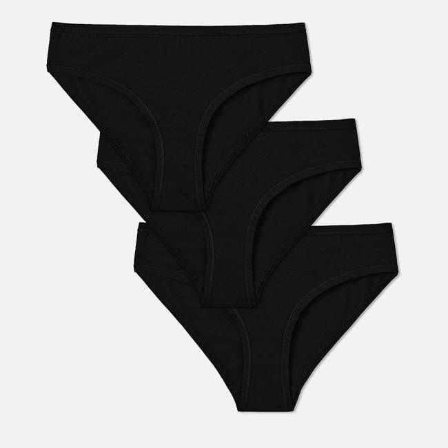 Organic Comfort Mid Rise Bikini 3 Pack