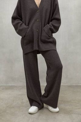 DARK BROWN CIPRE TROUSERS