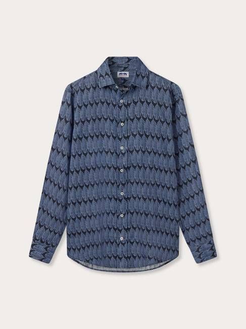 Men's Gone Bananas Abaco Linen Shirt