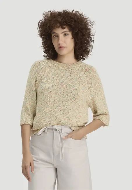 Knitted sweater Relaxed made of pure organic cotton