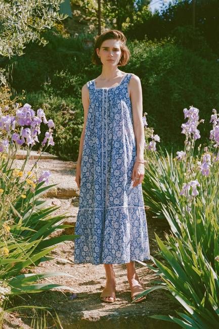 The Louise Dress | Aster Fields Lapis