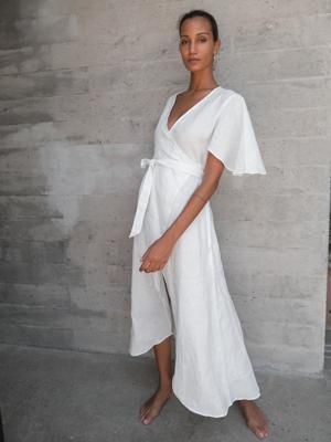 Dhalia Linen Dress