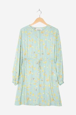 Webkleid mit Alloverprint RS