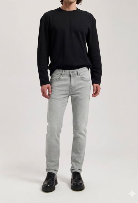 Dunn Low Tapered - Faded Grey