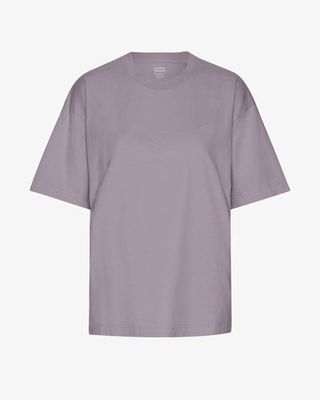 Oversized Organic T-Shirt - Purple Haze