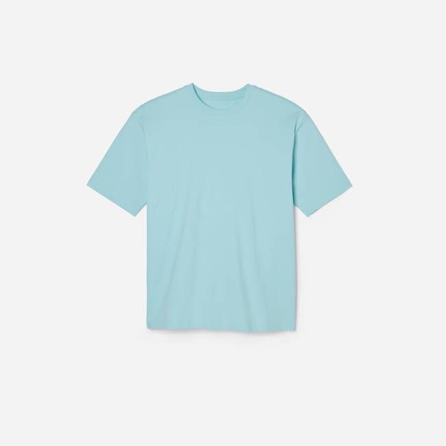 The Premium-Weight Relaxed Crew | Uniform | Ice Blue