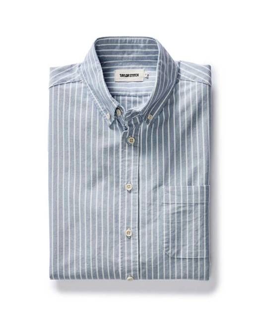 The Jack in Blue Sky Stripe Oxford