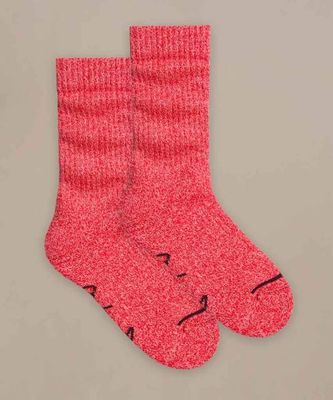Womens 3/4 Twist Walking Socks - Size 4-7