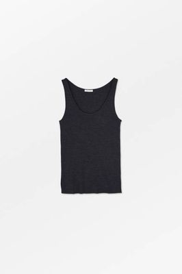 Amy top - Dark Grey Melange