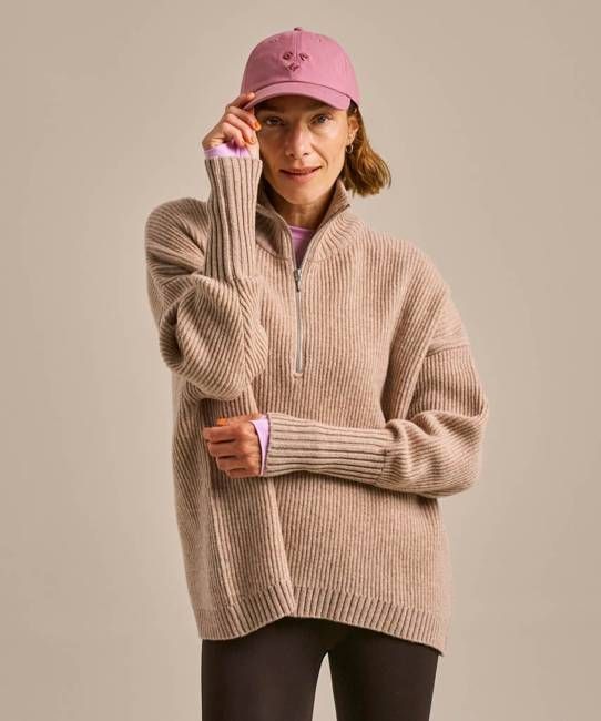 Embrace Zip Neck Knit