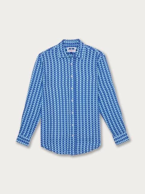 Men's Whale Tale Abaco Linen Shirt