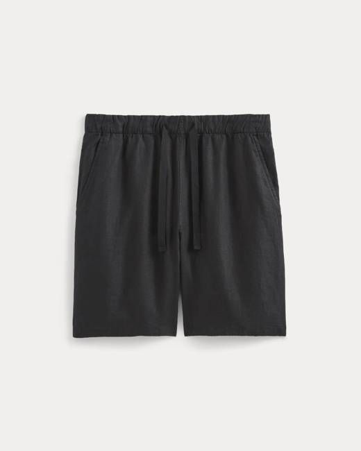 Linen Easy Short | Black