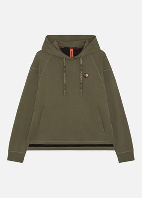 WOMENS SI HOODED SWEAT (W) OLIVE