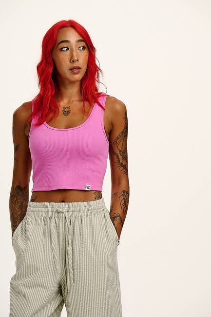 Josy - Vest Top in Pink