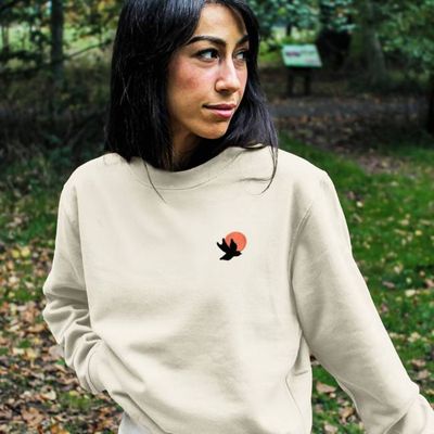 Besticktes Ikarus-Sweatshirt (Unisex)