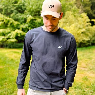 Swell Embroidered Long Sleeve T-Shirt (Unisex)