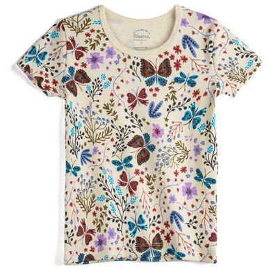 Organic Cotton Toddler Short Sleeve Tees: Garden Path Collection