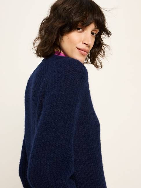 Pullover mit V-Ausschnitt