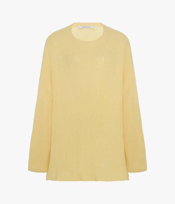 Draped Crew Knit | Sun