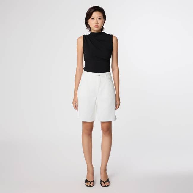 BLINKY Soft Denim - Shorts - White Denim