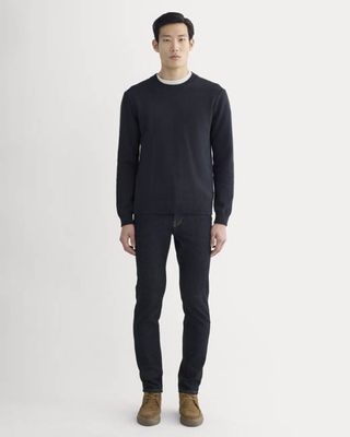 The Slim 4-Way Stretch Organic Jean | Uniform  | Dark Indigo