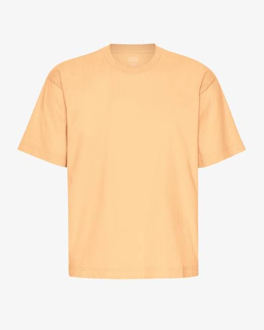 Oversized Organic T-Shirt - Sandstone Orange