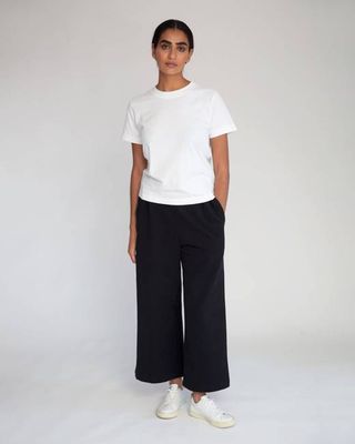 Winona Organic Cotton Trousers In Black