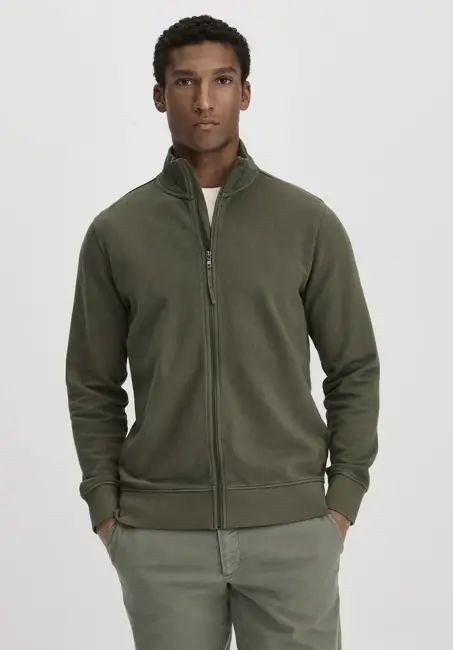 Sweat Zip-Jacket Regular made of pure organic cotton