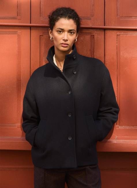 Ashton Wool Blend Short Coat