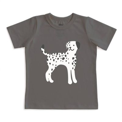 Short-Sleeve GRAPHIC Tee - Dalmatian Charcoal