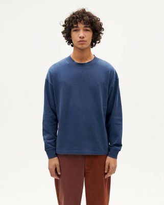 Blue thick hemp Doug t-shirt