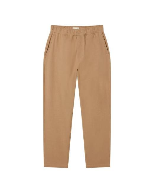 Beige straight Travel Light pants