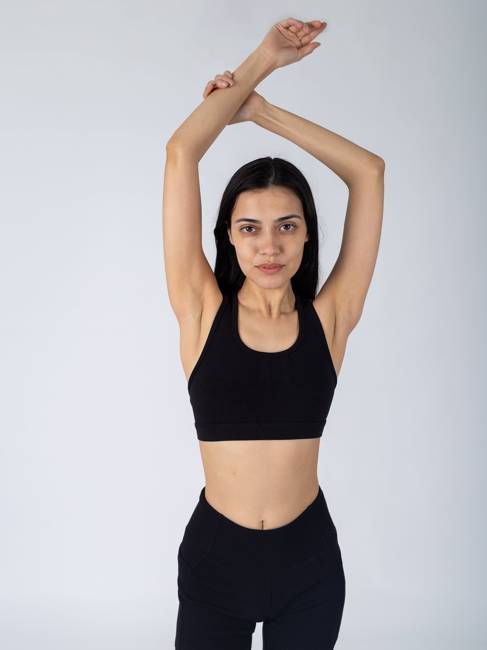 PlantTec™ Organic Sports Bra | Eclipse