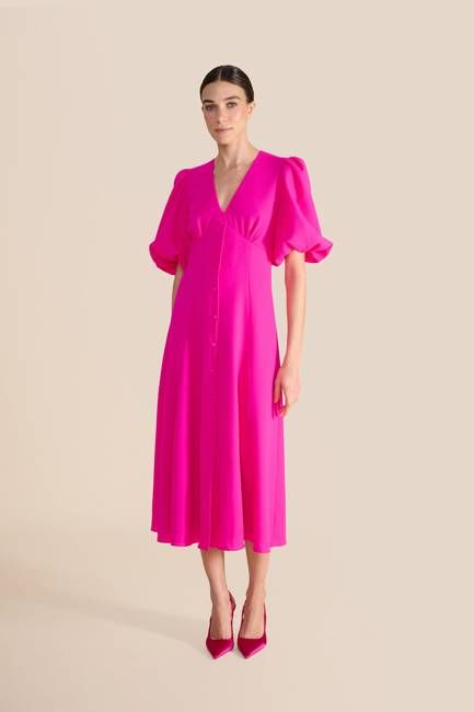 Francine Hot Pink Dress