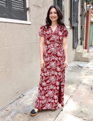 Ruby Magnolia Organic Maxi Dress
