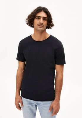 JAAMES BRUSHED T-SHIRT | black