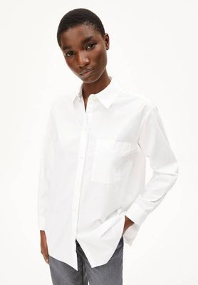 MAALGAA BLOUSE | weiß