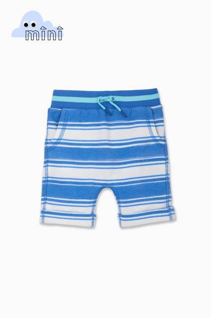 Stripe Cuff Short