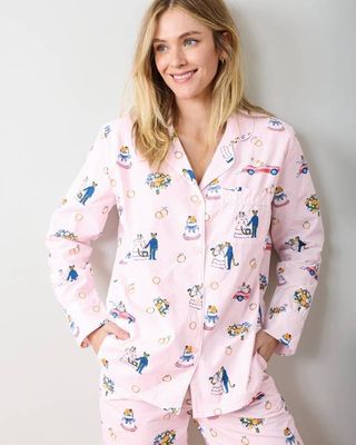 Happily Ever After - Long PJ Set - Blush