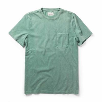 The Heavy Bag Tee in Dusty Teal