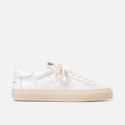 Plus Court White Sneaker - Men's
