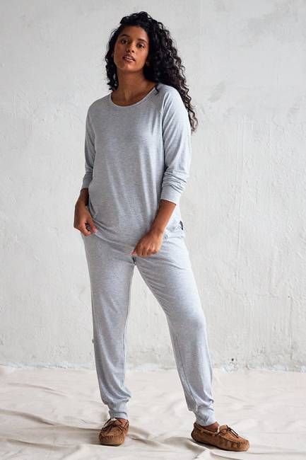 Relaxed Long Sleeve Top + Harem Pant